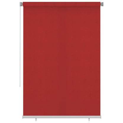 VIDAXL Store Roulant D'extérieur 160x230 Cm Rouge Pehd