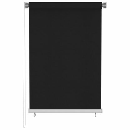 VIDAXL Store Roulant D'extérieur 100x140 Cm Noir