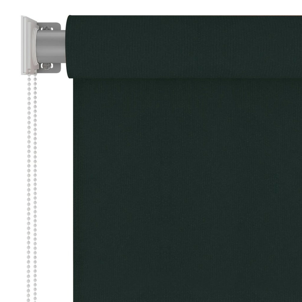 VIDAXL Store Roulant D'extérieur 60x140 Cm Vert Foncé Pehd