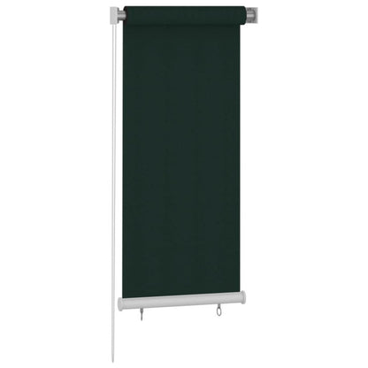 VIDAXL Store Roulant D'extérieur 60x140 Cm Vert Foncé Pehd