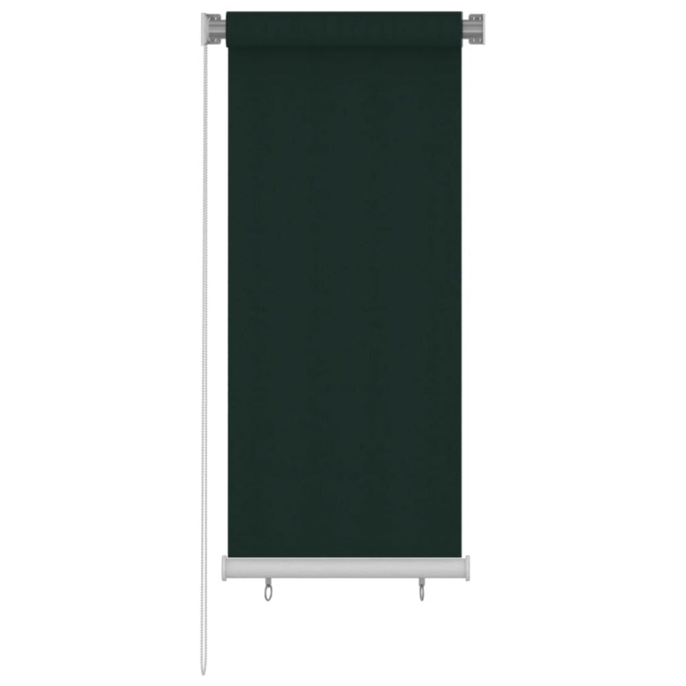 VIDAXL Store Roulant D'extérieur 60x140 Cm Vert Foncé Pehd