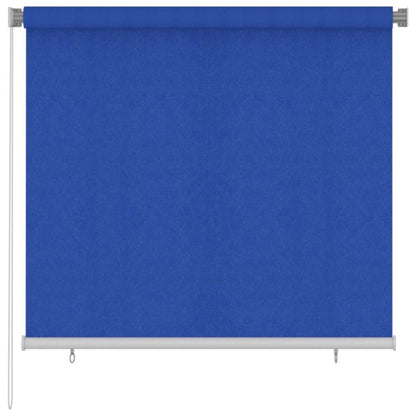 VIDAXL Store Roulant D'extérieur 160x140 Cm Bleu Pehd