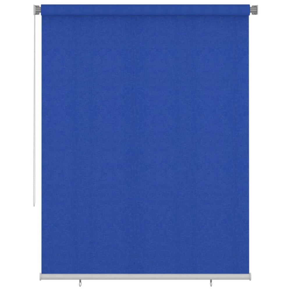 VIDAXL Store Roulant D'extérieur 180x230 Cm Bleu Pehd