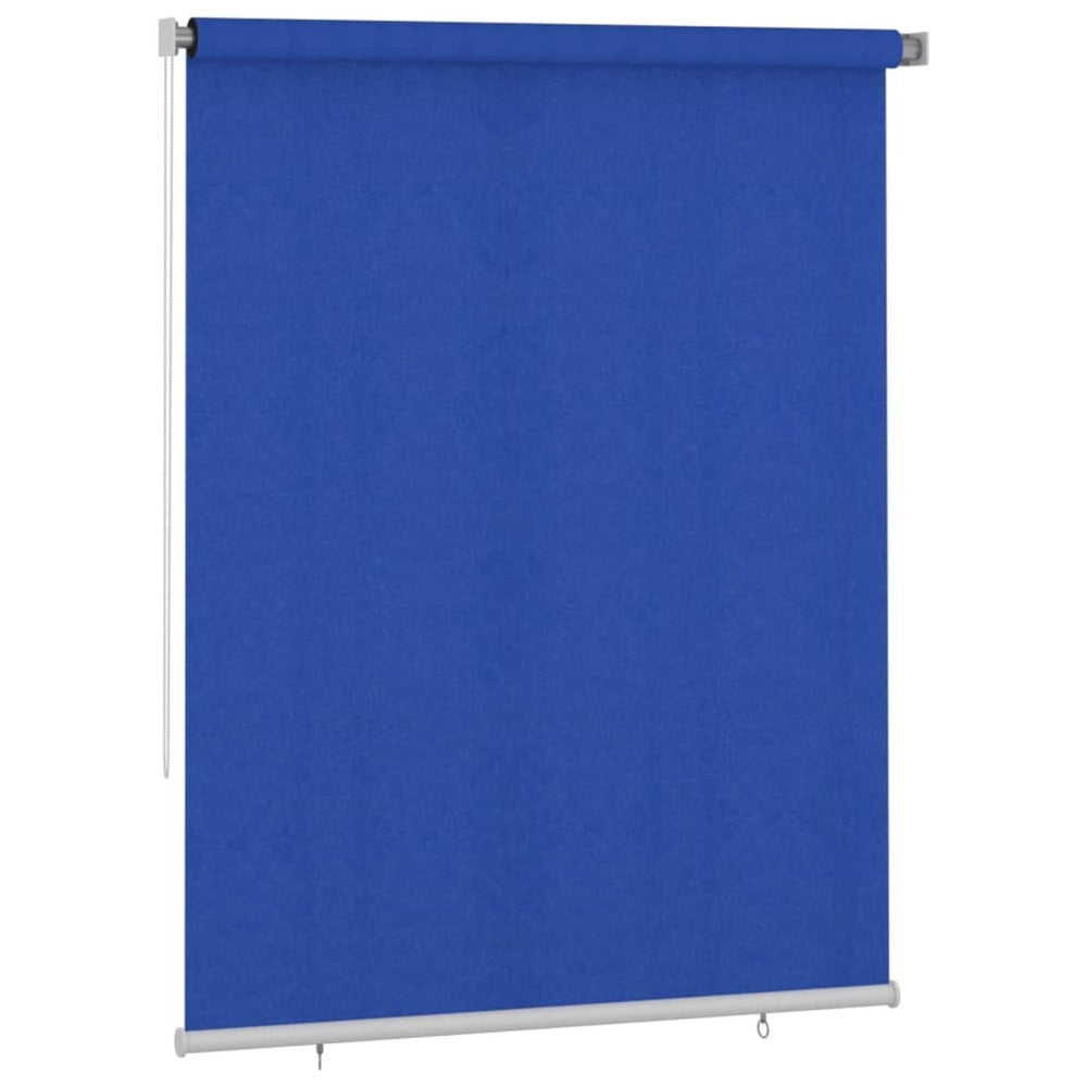 VIDAXL Store Roulant D'extérieur 180x230 Cm Bleu Pehd