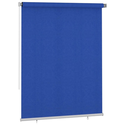 VIDAXL Store Roulant D'extérieur 180x230 Cm Bleu Pehd