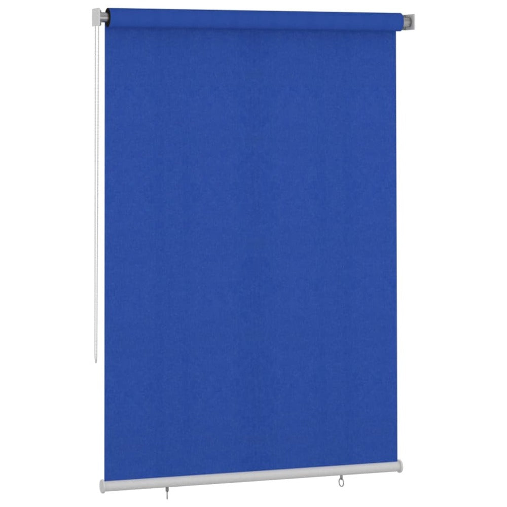VIDAXL Store Roulant D'extérieur 160x230 Cm Bleu Pehd