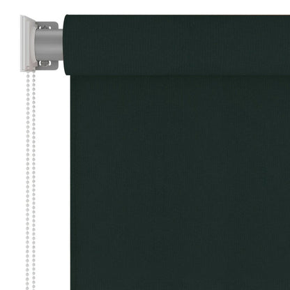 VIDAXL Store Roulant D'extérieur 120x140 Cm Vert Foncé Pehd