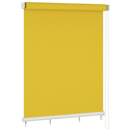 VIDAXL Store Roulant D'extérieur 220x140 Cm Jaune