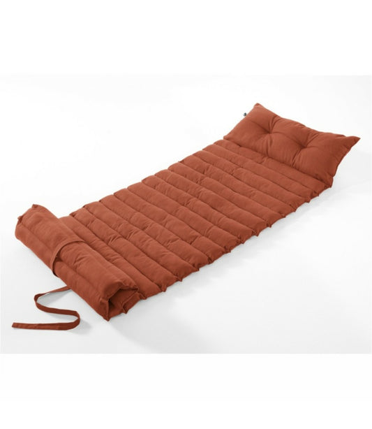  Coussin Bain De Soleil 60x180 Cm Kala Terracotta