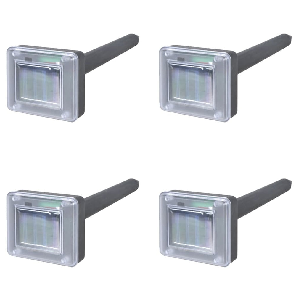 VIDAXL Kit 4 X Solaire énergie Anti Chasse De Rongeurs