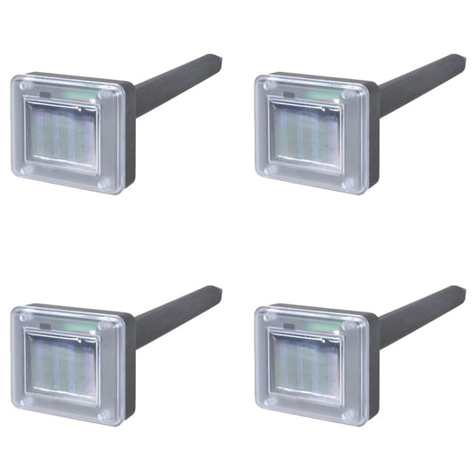 VIDAXL Kit 4 X Solaire énergie Anti Chasse De Rongeurs