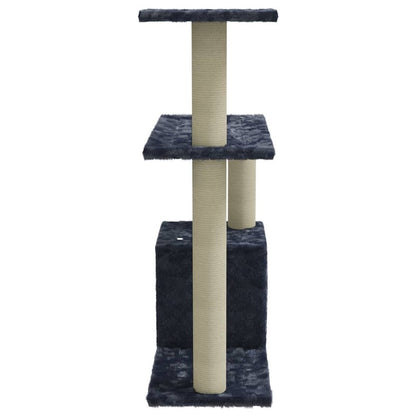 VIDAXL Arbre à Chat Avec Griffoirs En Sisal Gris Foncé 70 Cm
