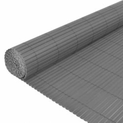 VIDAXL Clôture De Jardin Double Face 90x400 Cm Gris