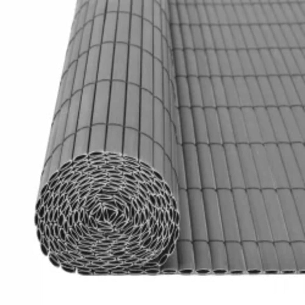 VIDAXL Clôture De Jardin Double Face 90x400 Cm Gris