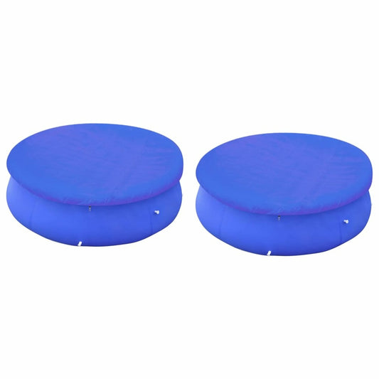 VIDAXL Couvertures De Piscines Rondes Hors Sol De 300 Cm 2 Pcs