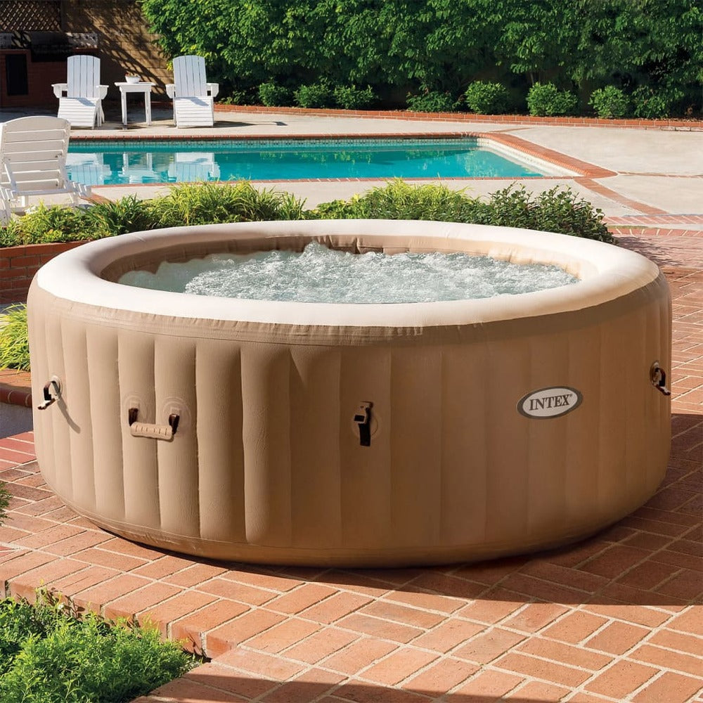 Intex Cuve Thermale De Massage à Bulles Ronde Purespa 196x71 Cm