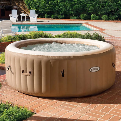 Intex Cuve Thermale De Massage à Bulles Ronde Purespa 196x71 Cm