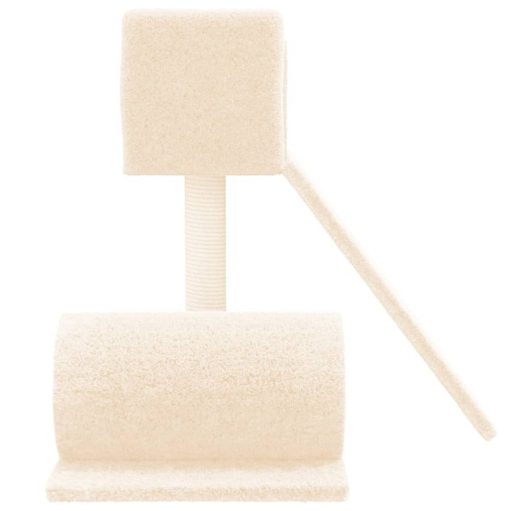 VIDAXL Arbre à Chat Avec Griffoir En Sisal Crème 59 Cm