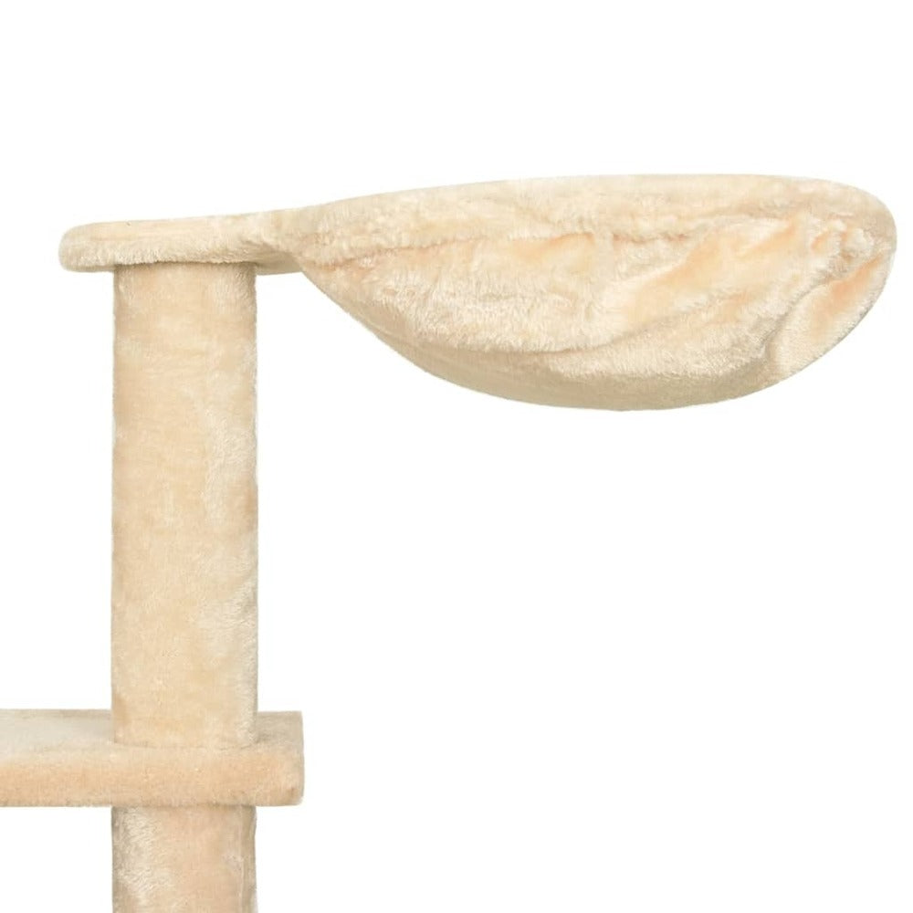 VIDAXL Arbre à Chat Avec Griffoirs En Sisal Beige 191 Cm