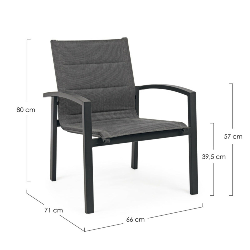  Fauteuil De Jardin Bas Aluminium