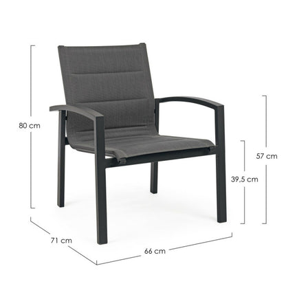  Fauteuil De Jardin Bas Aluminium