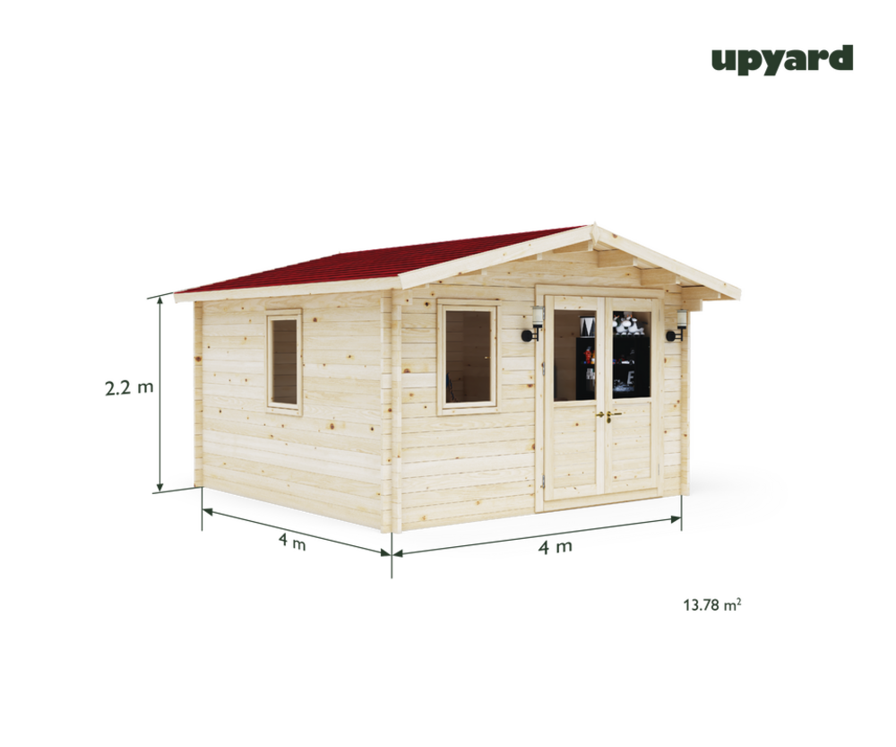  Maison De Jardin Girò | 400x400 Cm | Certifié Pefc