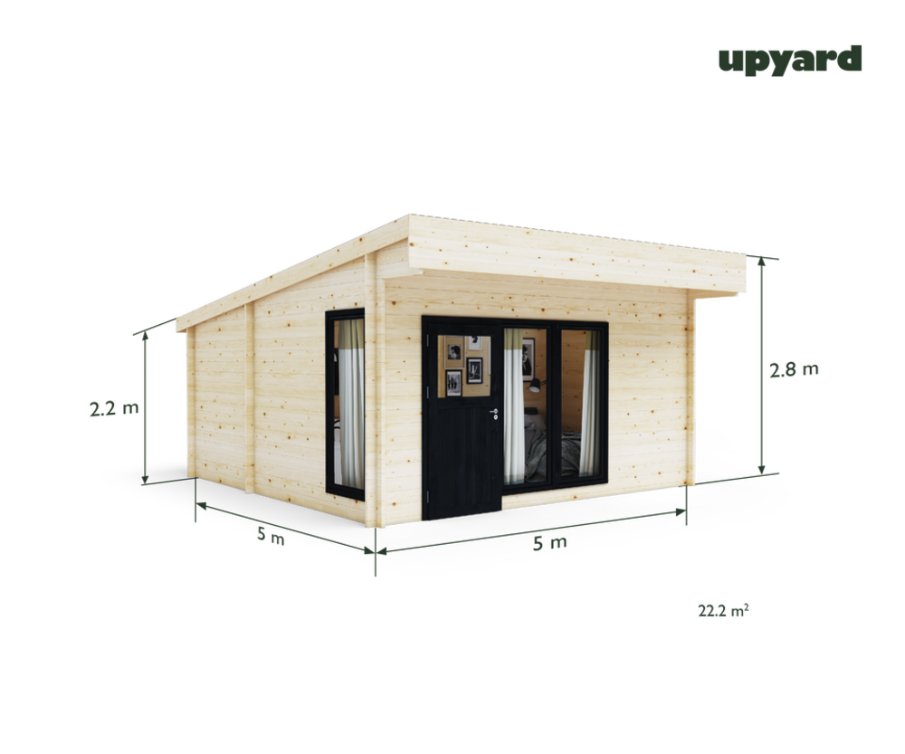  Maison De Jardin Chardonnay | 500x500 Cm | Certifié Pefc