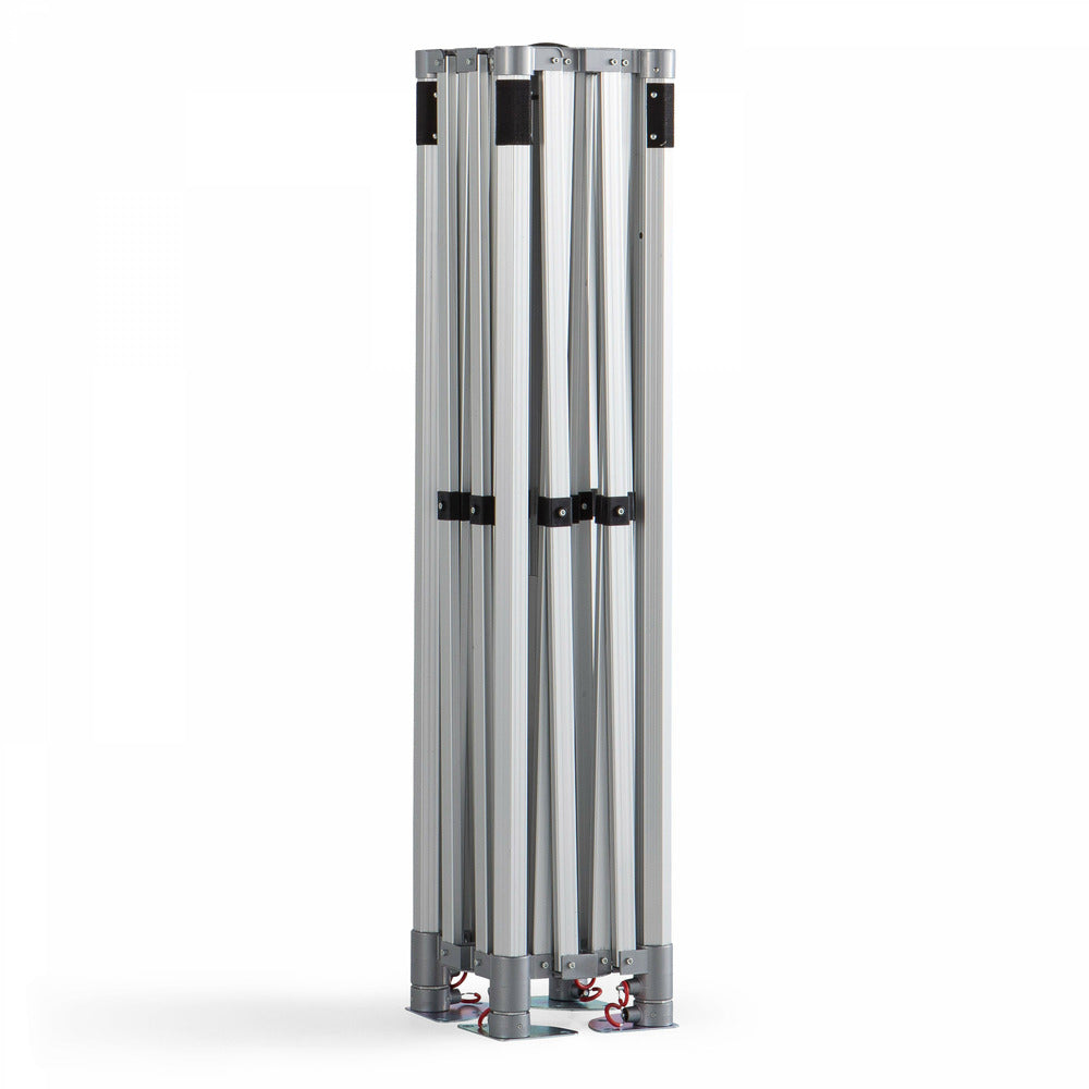  Tente Pliante M2 En Aluminium 3x3m 480g/m² 50mm Gris