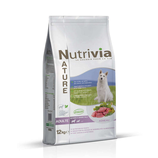  Croquettes Chien Adulte à L'agneau Digestion Difficile - 12 Kg