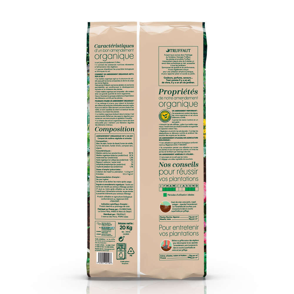  Amendement Organique 20 Kg