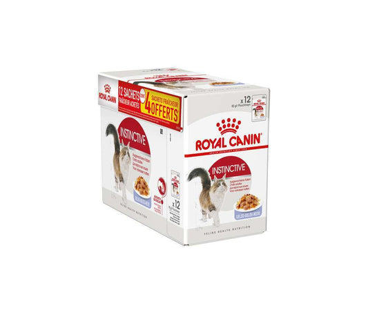 ROYAL CANIN Aliment En Gelée Instinctive 12X85G Dont 4 Grt