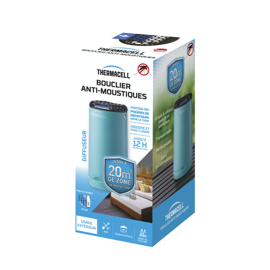  Bouclier Anti-moustiques - Diffuseur Bleu - Thermacell