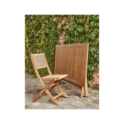 Table De Jardin Falcon MAYA En Acacia - 110x70x72 Cm