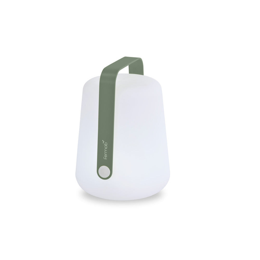  Lampe Nomade Balad En Plastique Vert Cactus - H.25xD.19 Cm