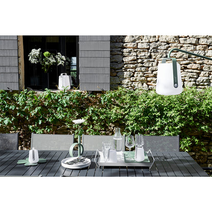  Lampe Nomade Balad En Plastique Vert Cactus - H.25xD.19 Cm