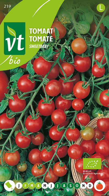  Bio Tomate Sweetbaby - Ca. 0,2 Gr (livraison Gratuite)