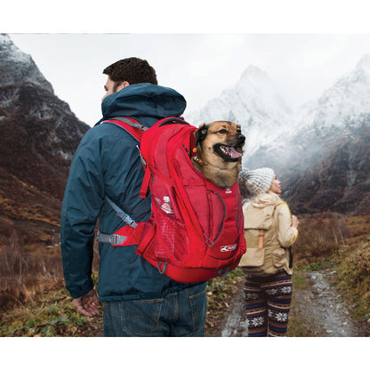 Kurgo Sac à Dos De Transport G-Train K9 Rouge Pour Chien