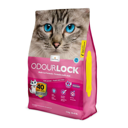  Litière Odourlock Poudre Pour Bébé 12 Kg