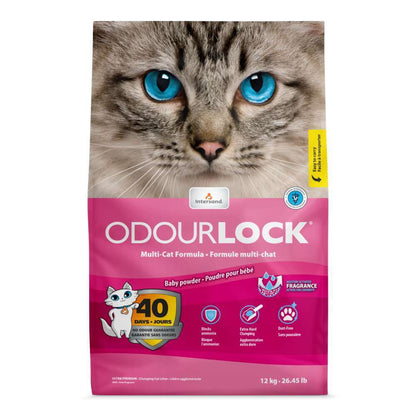  Litière Odourlock Poudre Pour Bébé 12 Kg