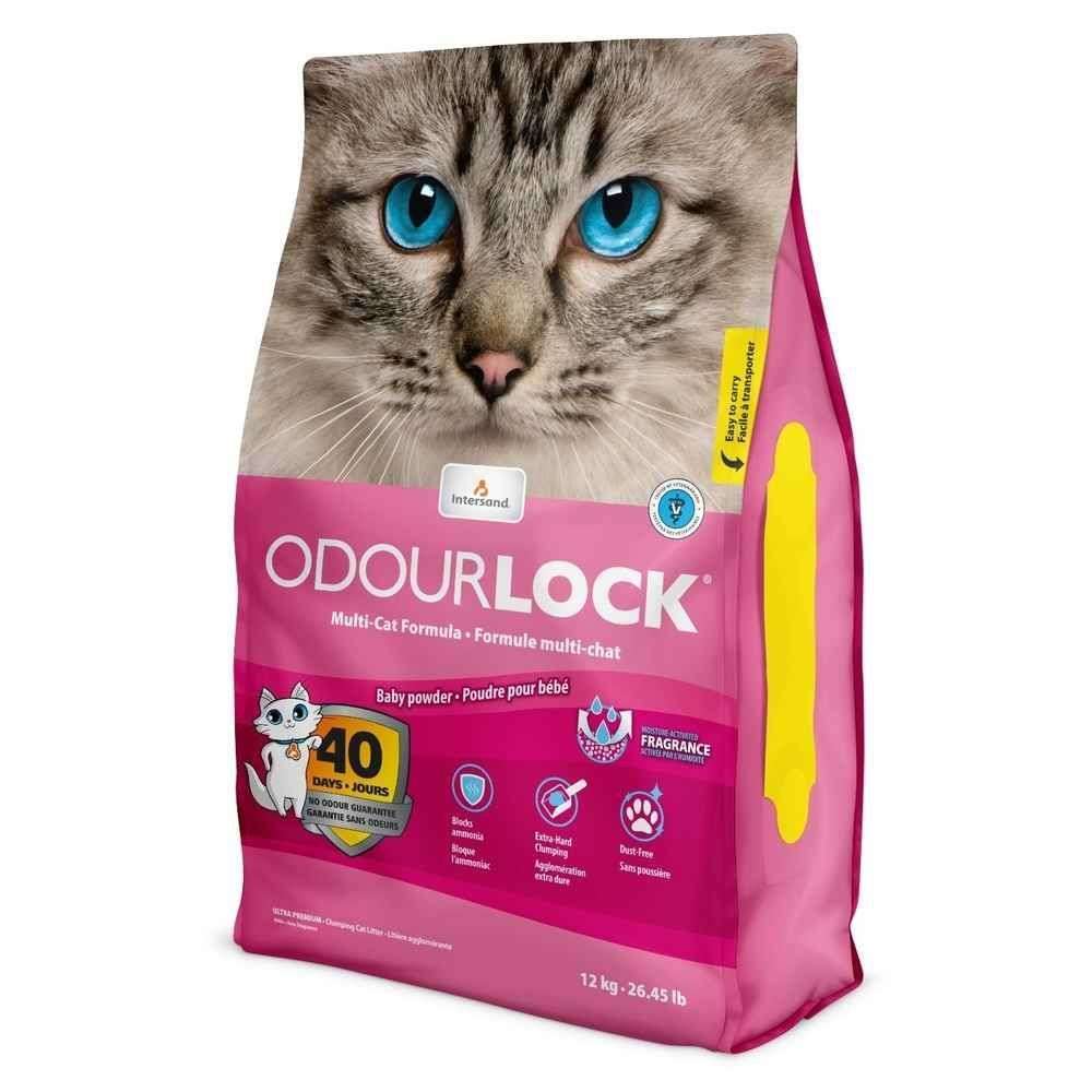  Litière Odourlock Poudre Pour Bébé 12 Kg
