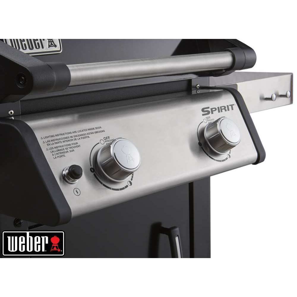 Weber Barbecue à Gaz à 2 Brûleurs SPIRIT PREMIUM E-215 GBS Noir - 32 Kg