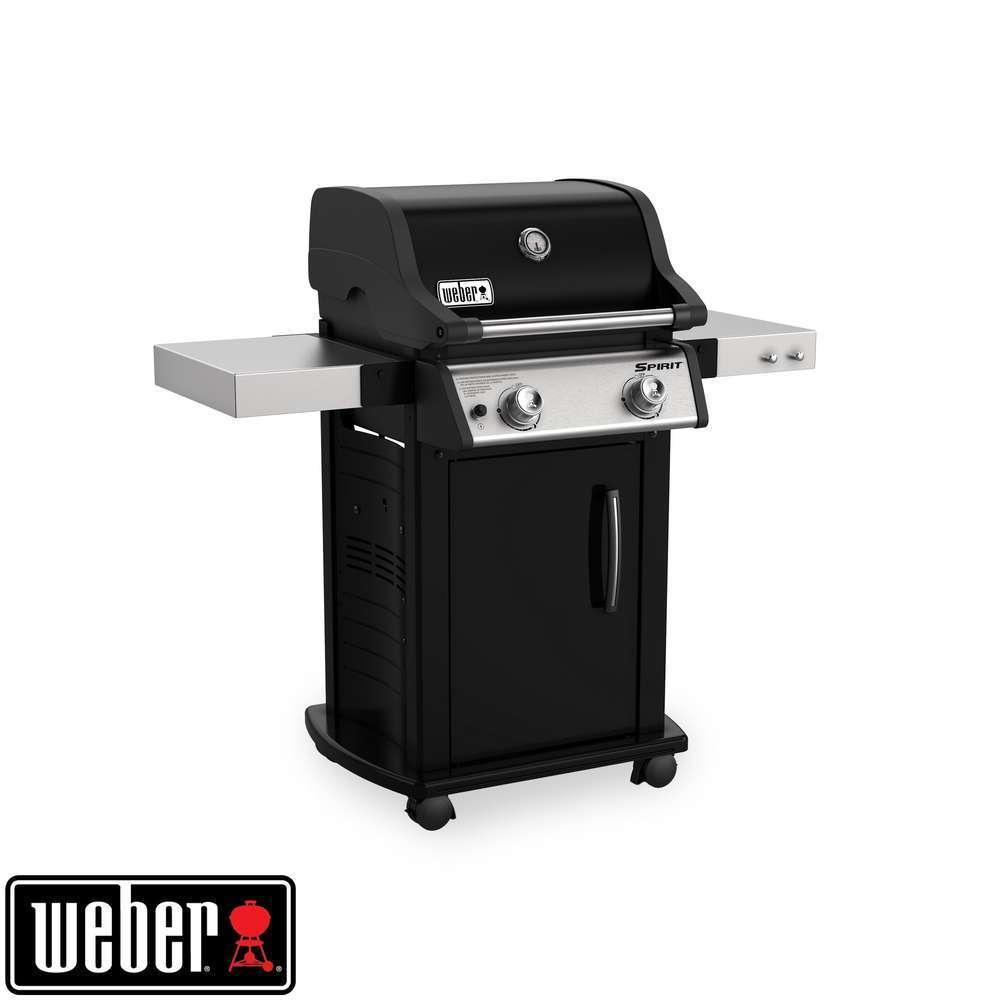 Weber Barbecue à Gaz à 2 Brûleurs SPIRIT PREMIUM E-215 GBS Noir - 32 Kg