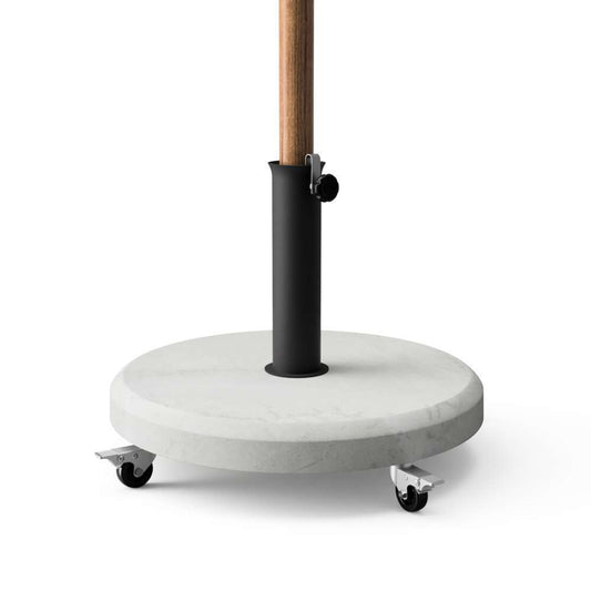  Pied Parasol HALTER Béton Moulé Anthracite 30 Kg Concept Haltère