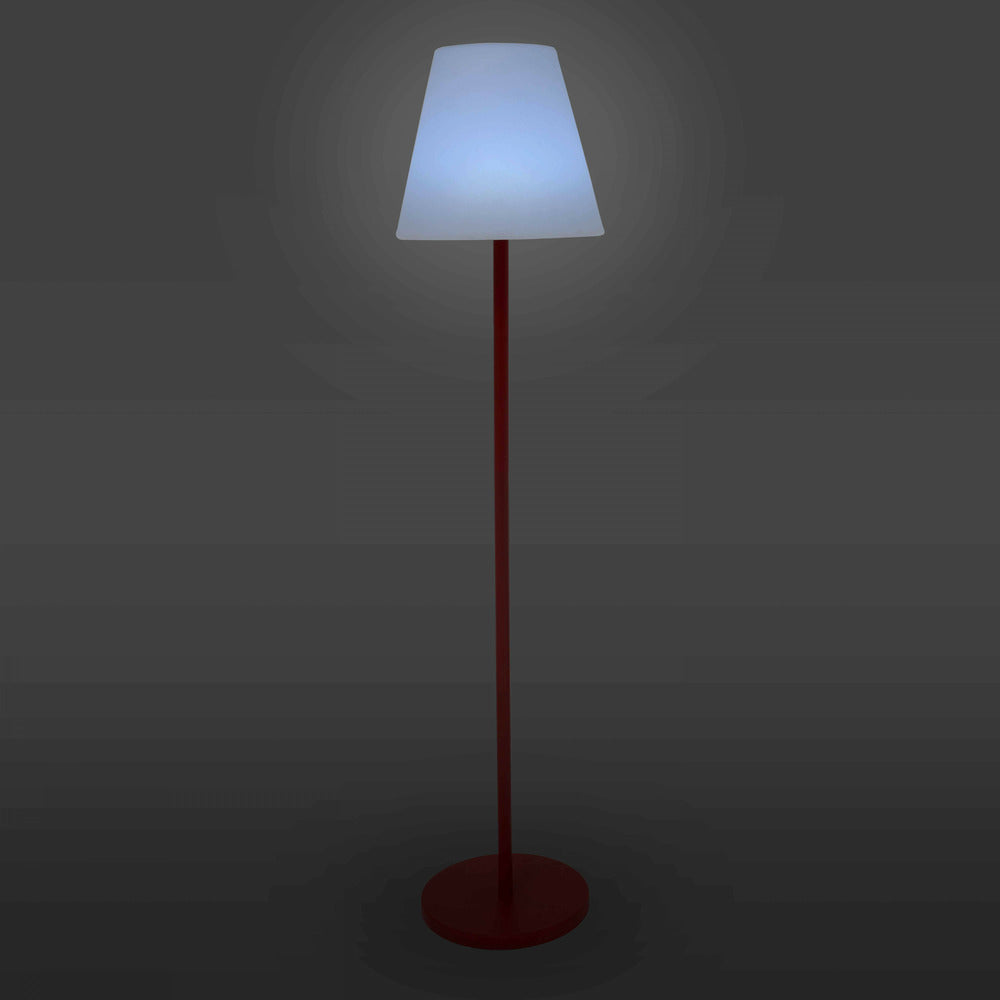  Lampadaire En Acier Rouge