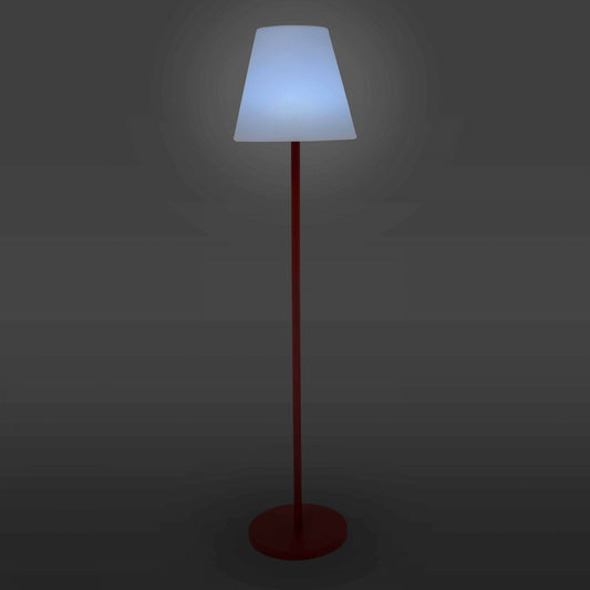  Lampadaire En Acier Rouge