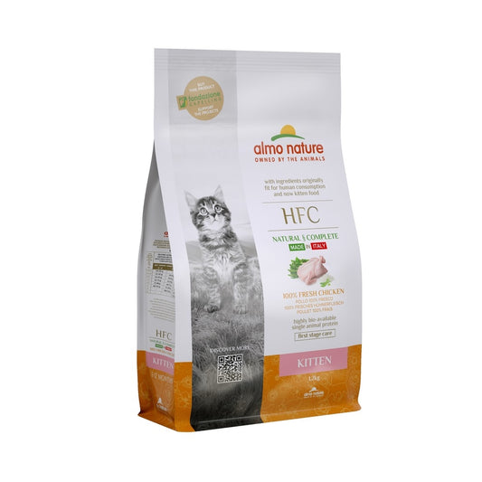 Almo Nature Croquettes Poulet Frais Pour Chaton 1,2Kg