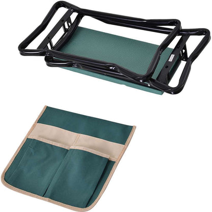 OUTSUNNY Tabouret Agenouilloir De Jardinage 2en1 - L58xl28xH49cm