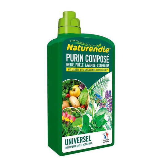  Purin Mix : Ortie, Prêle, Lavande Et Consoude - 1L - Naturendie