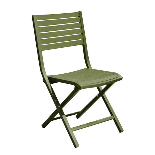  Chaise Lucca Vert 53X46 H 87 Cm