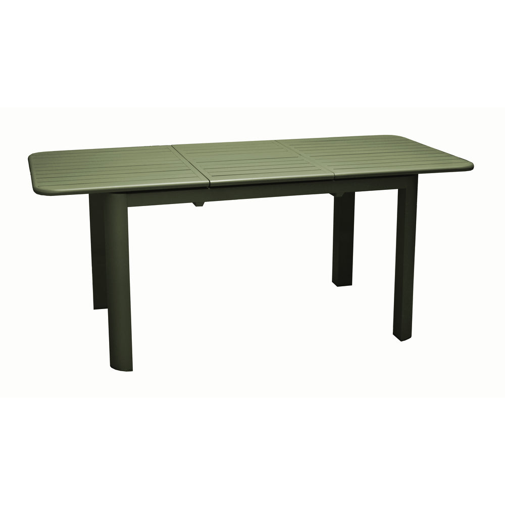  Table Outdoor Eos Verte En Aluminium - 240x80x74 Cm